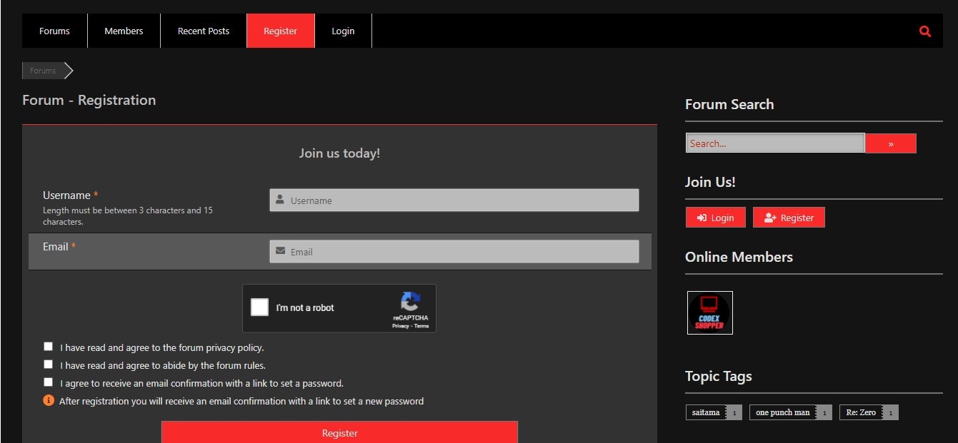 Codex Forums gallery image