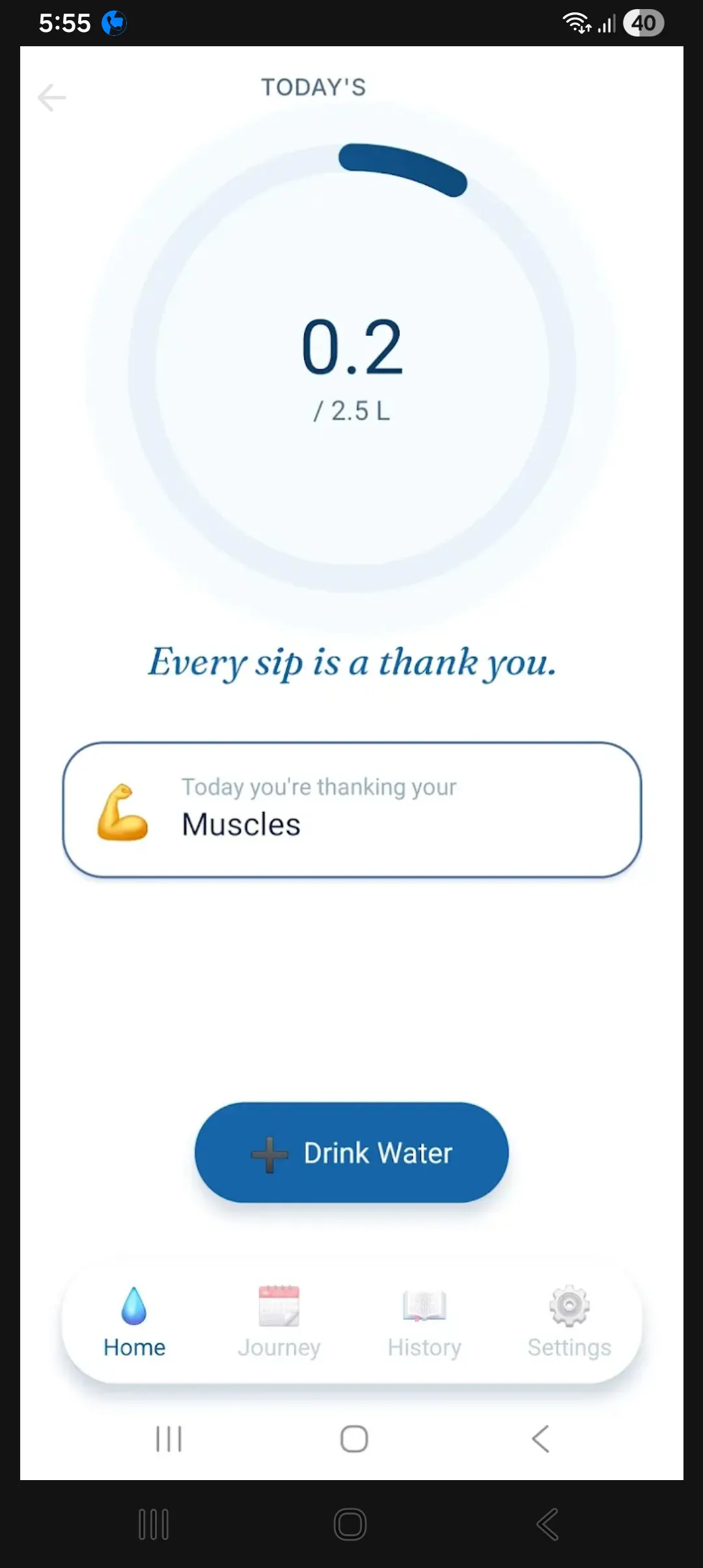 BodyThanks: Water Tracker gallery image