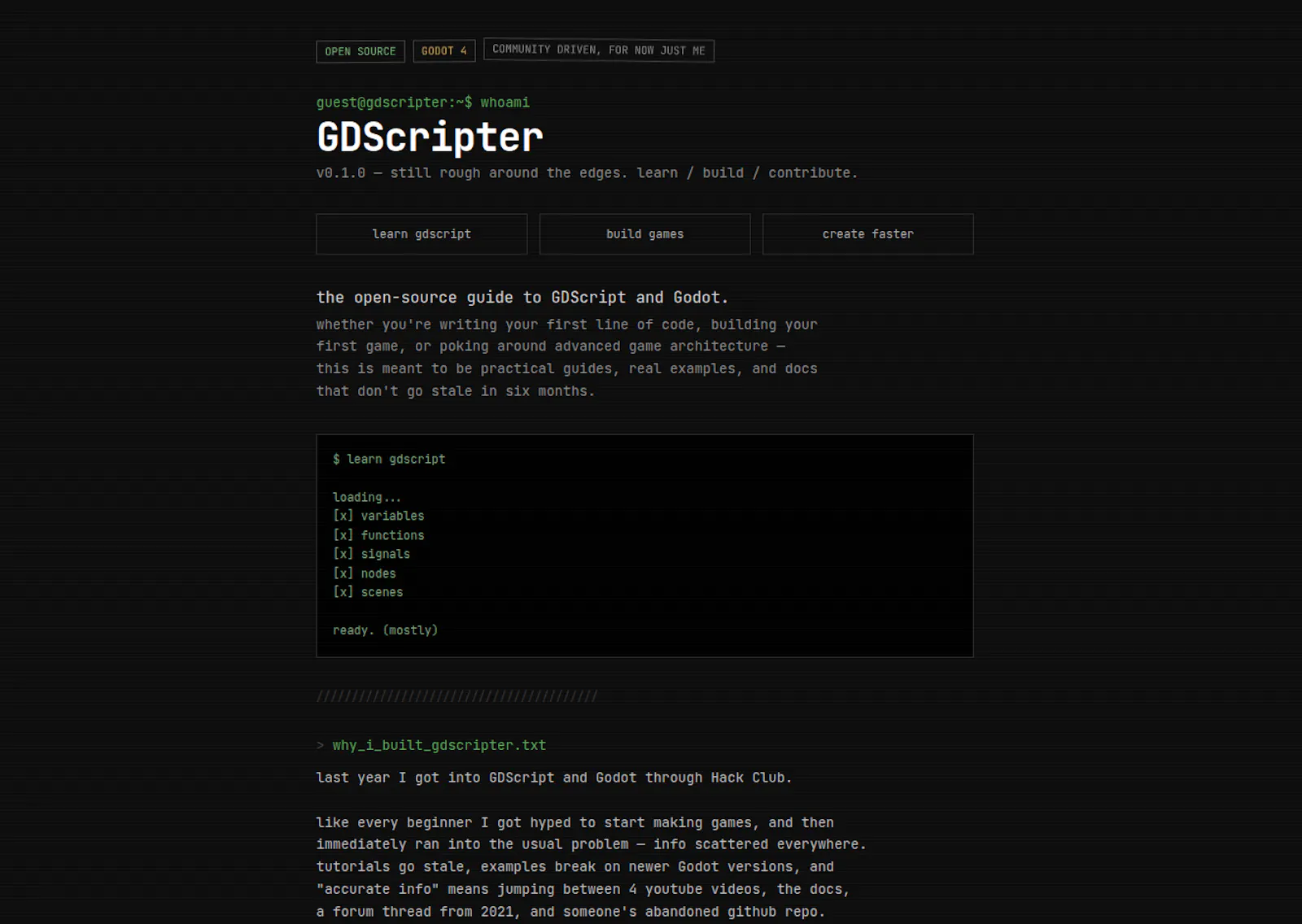 GDScripter screenshot 1