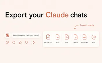 Chat Exporter for Claude gallery image