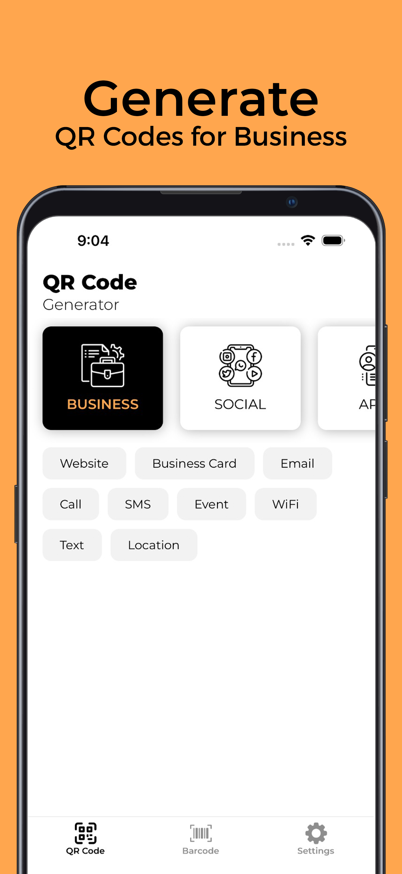 Media Tượng trưng cho ứng dụng Android - Ứng dụng Android để tạo mã QR và mã vạch 1