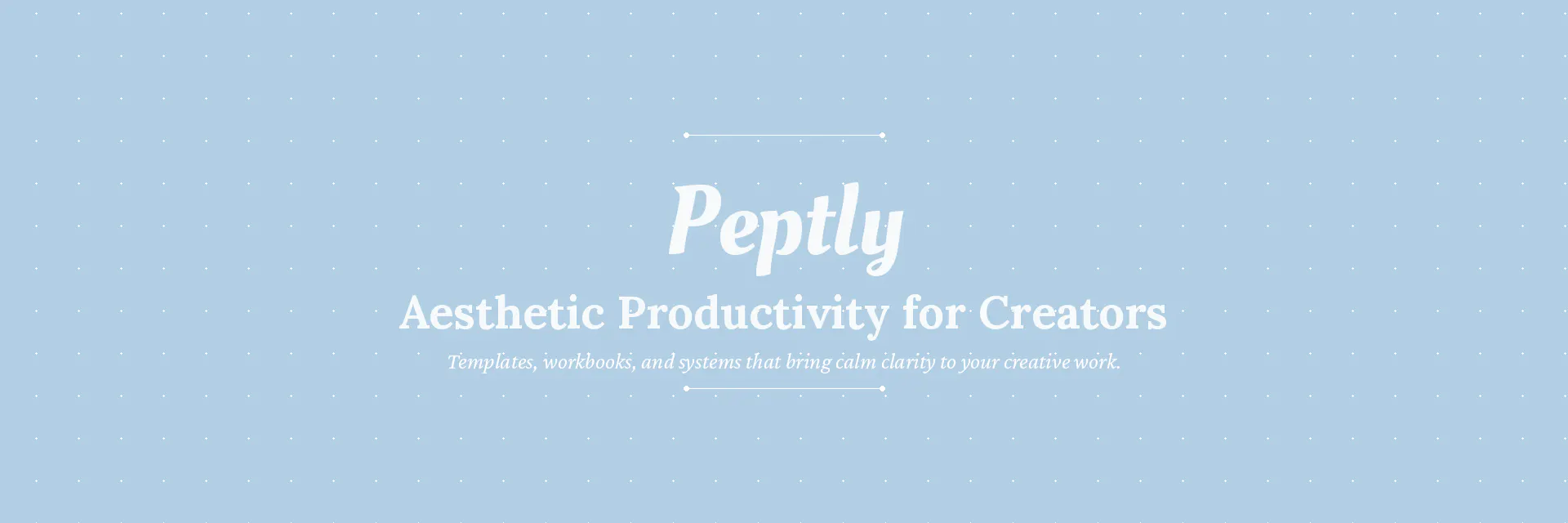Aesthetic Systems for Creators | Peptly gallery image