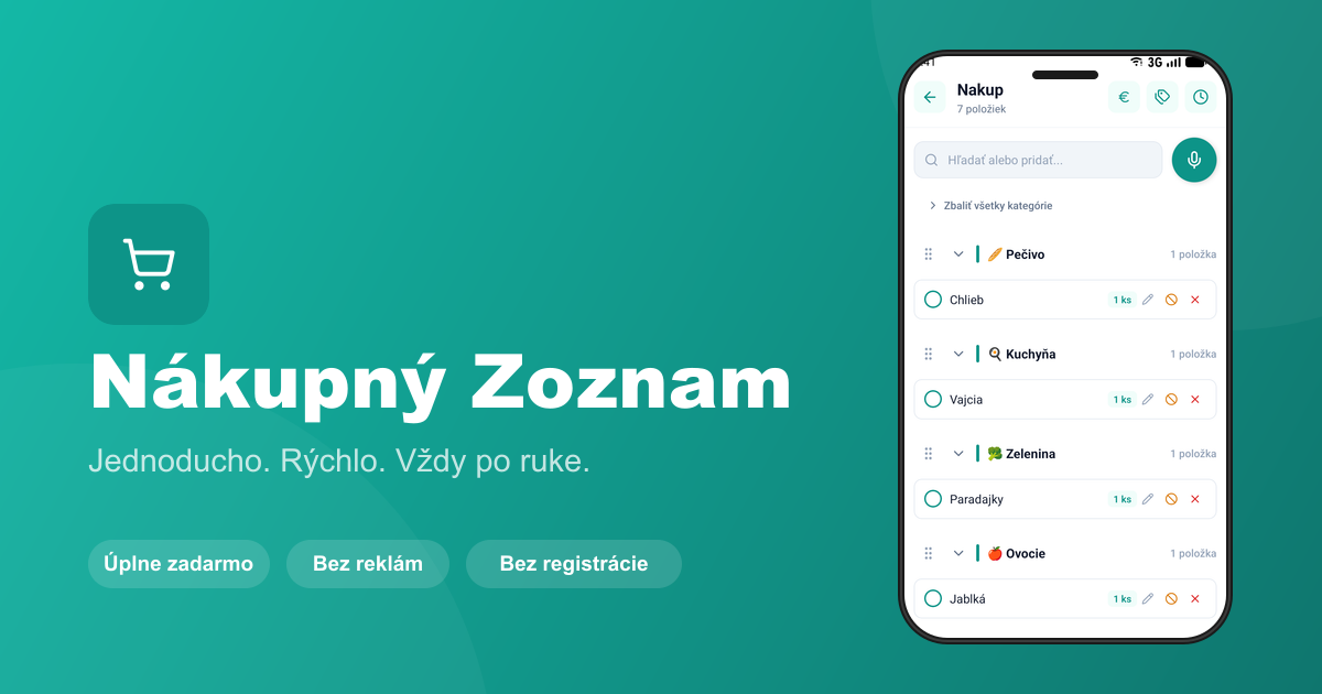 Nákupný Zoznam media 1