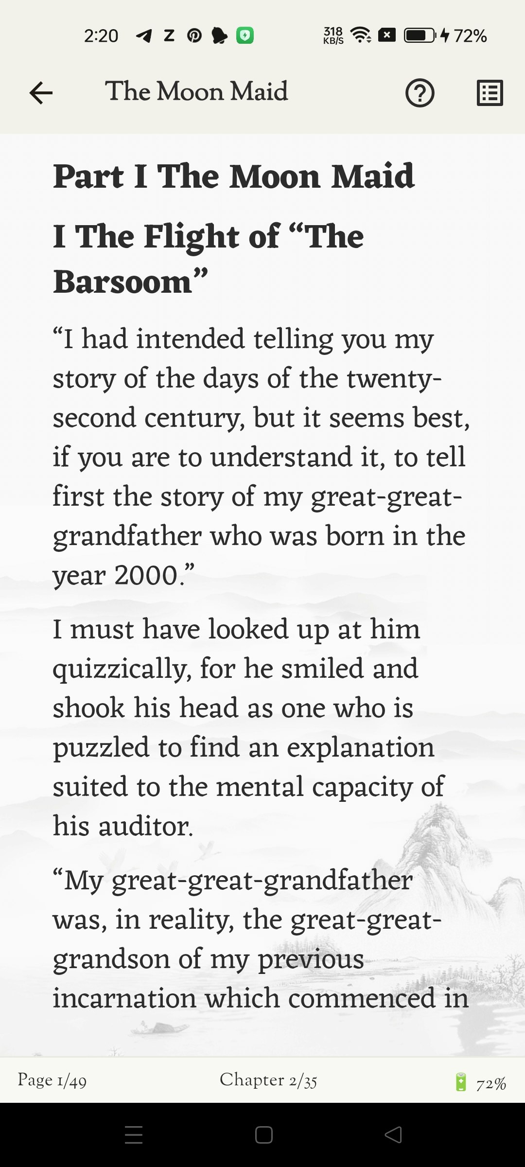 fliif Reader eBook app - Screenshot 2 showing product features and functionality