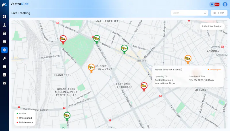 VectraRide screenshot 1