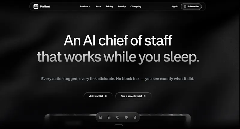 Mailient screenshot 2