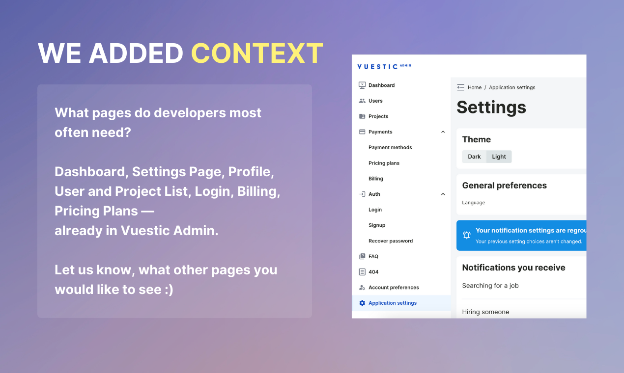 Vuestic Admin 3.0 - Modello di amministratore Vue libero e bello media 2