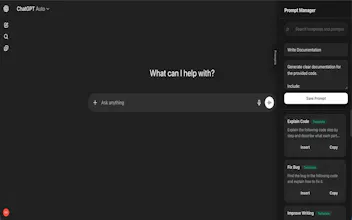 ChatGPT Prompt Manager gallery image