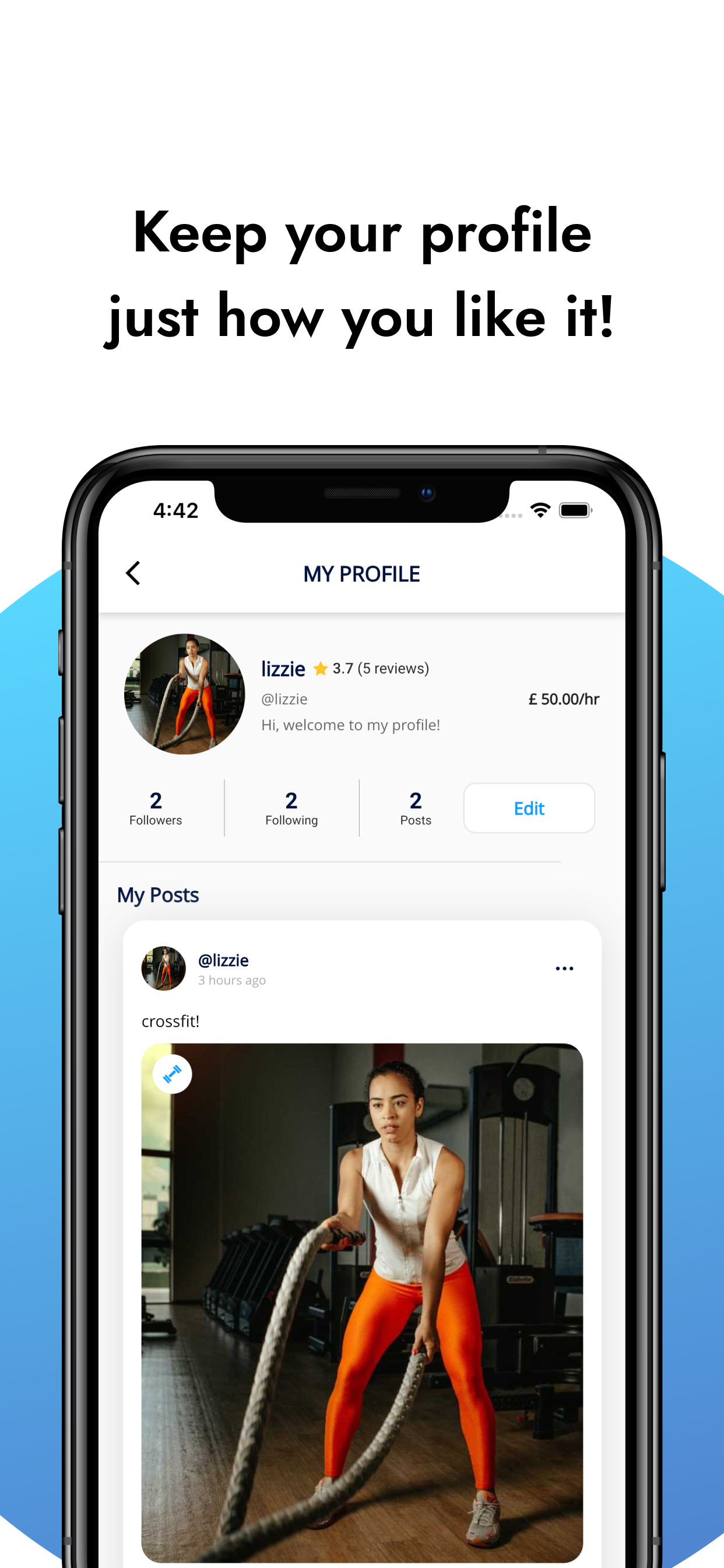 وسائط تطبيق SportShare - تطبيق وسائل التواصل الاجتماعي الرياضية المملكة المتحدة 6