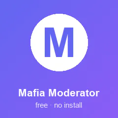 Mafia Game Moderator