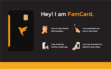 FamPay Numberless Card gallery image