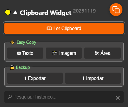 Clipboard Widget w/ Easy Copy gallery image