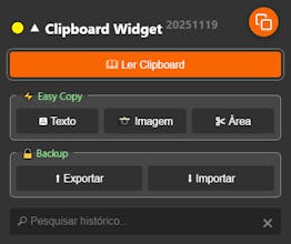 Clipboard Widget w/ Easy Copy gallery image