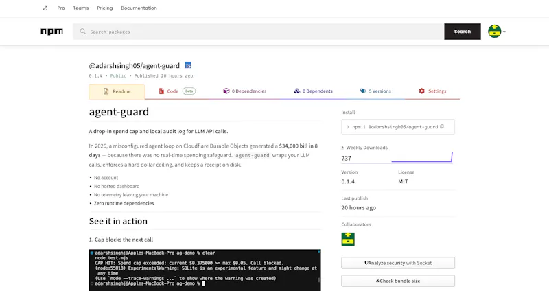 agent-guard screenshot 4