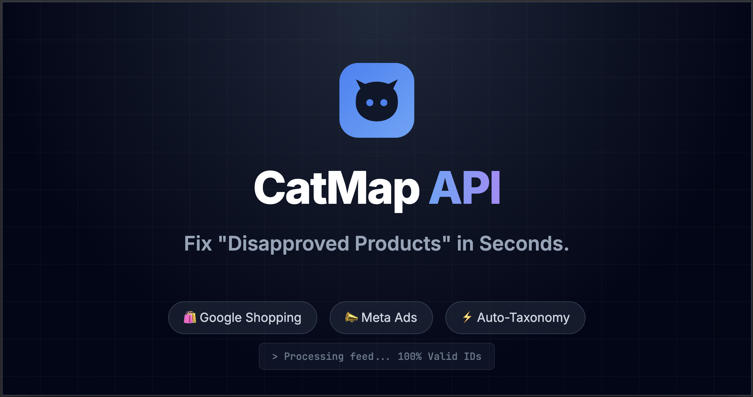 CatMap - Main product screenshot demonstrating key features and user interface