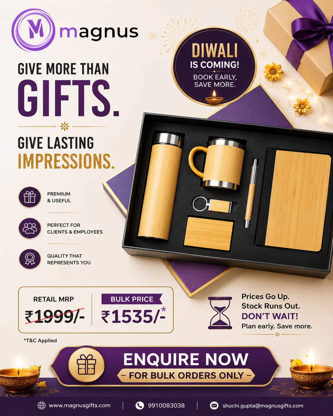 Premium corporate gift set for Diwali gallery image