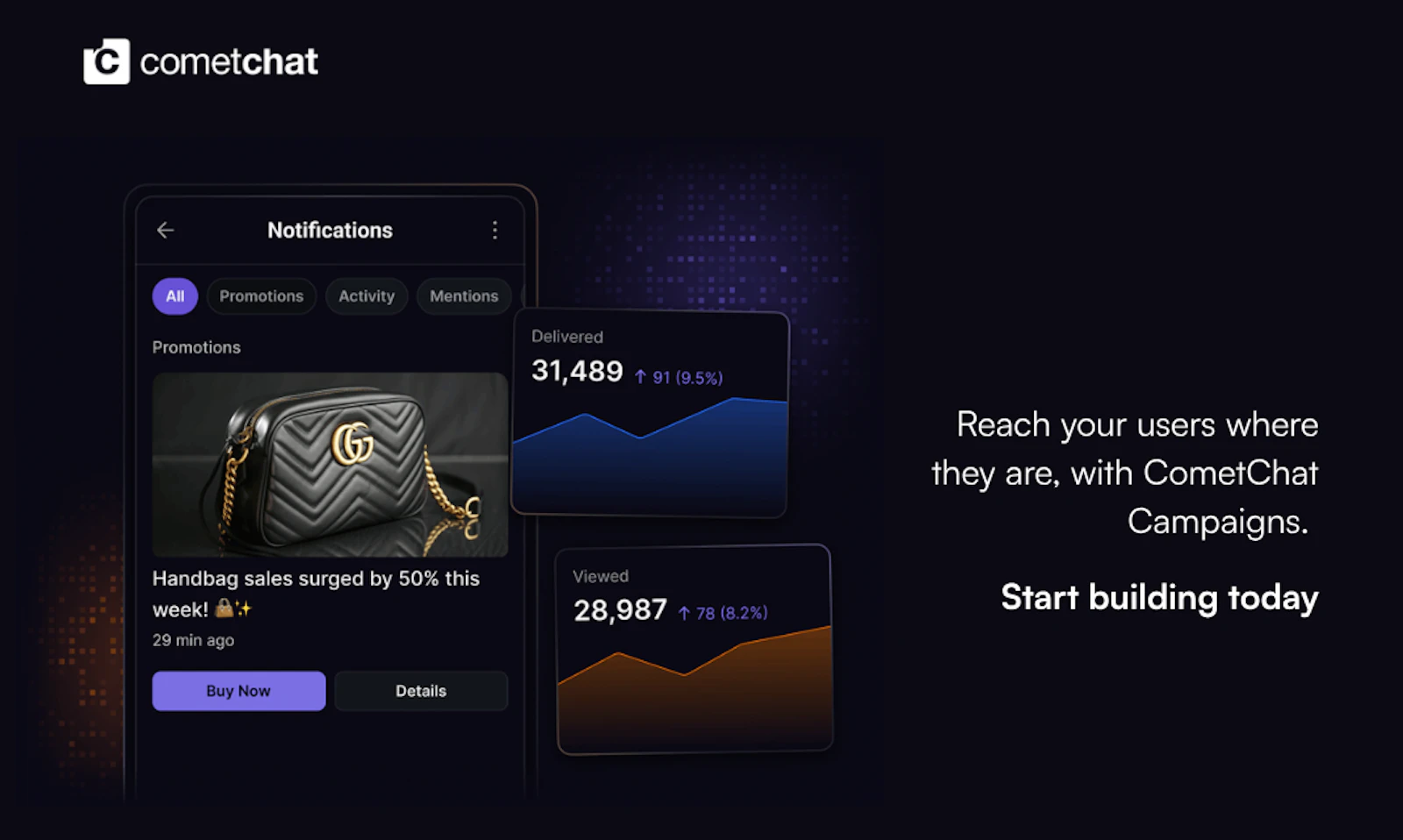 CometChat Campaigns screenshot 9