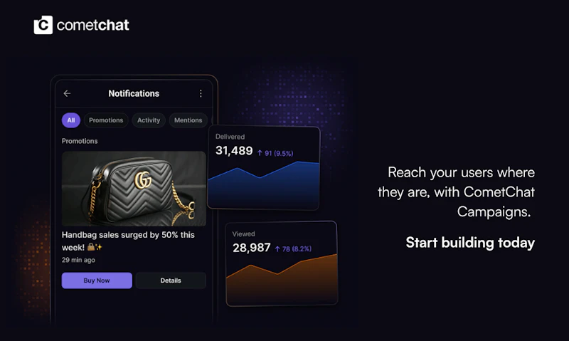 CometChat Campaigns screenshot 9