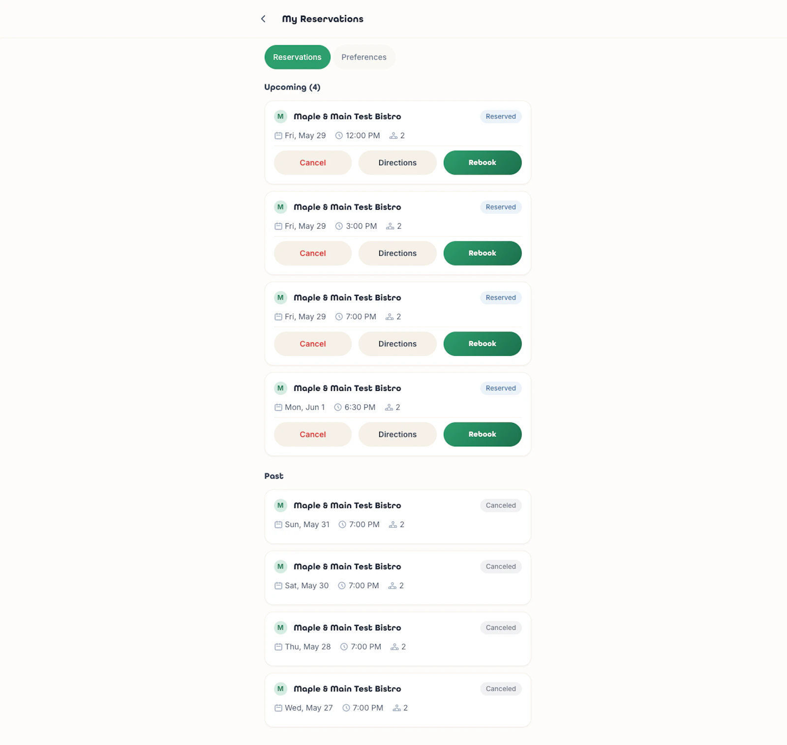 TableLink screenshot 2