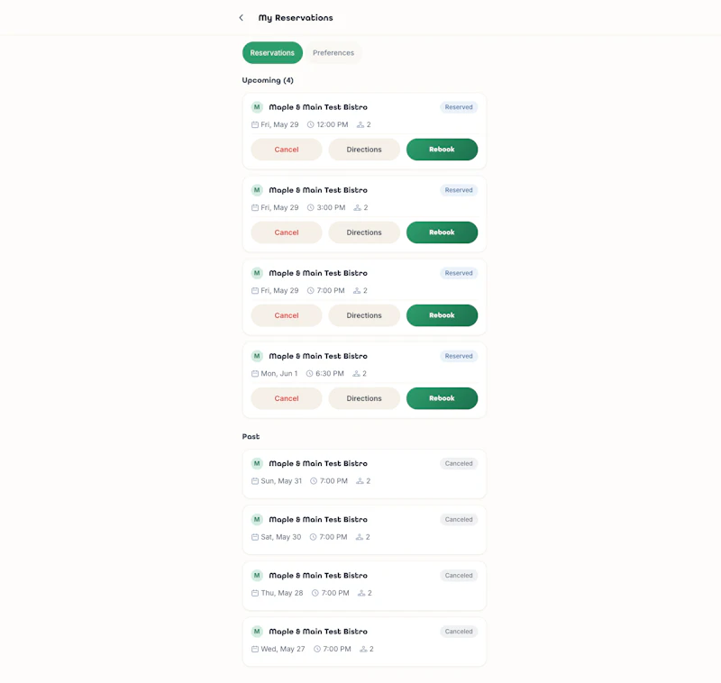 TableLink screenshot 2