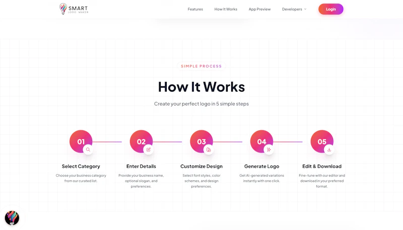 Smart Logo Maker: AI-Generated Logos screenshot 3