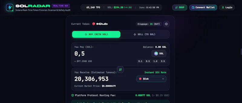SOLRADAR screenshot 3