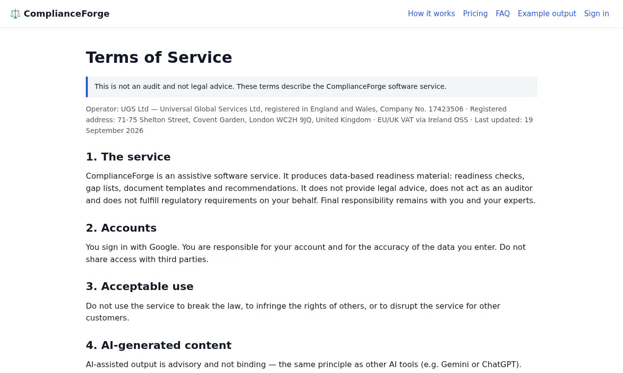 ComplianceForge gallery image