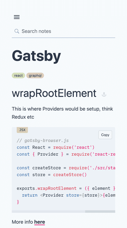 Code Notes gallery image