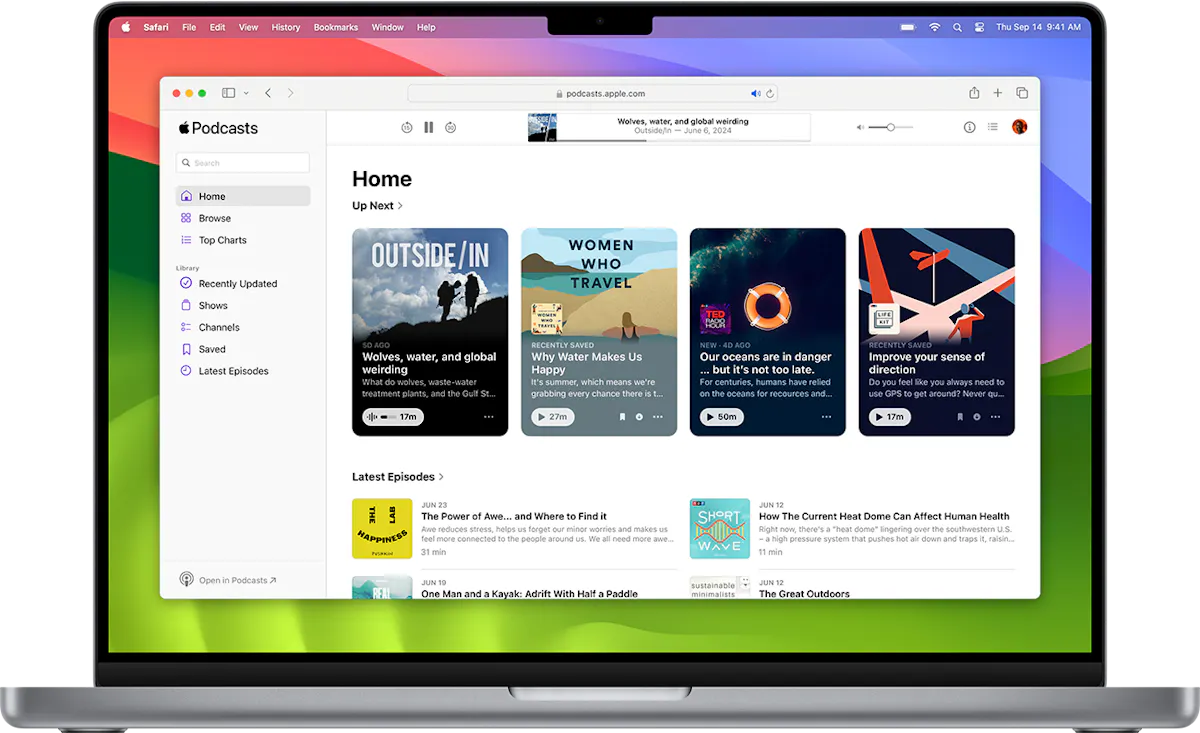 Apple Podcasts for Web