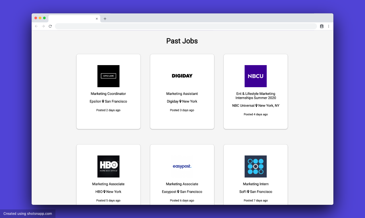 One Job a Day gallery image