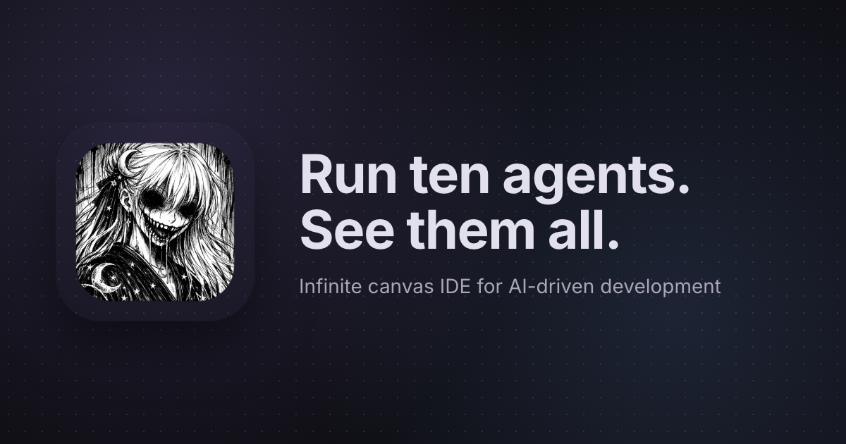 Nyx — Run ten agents. See them all. gallery image