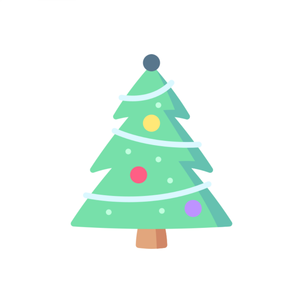 Mídia 1 de Sua árvore de Natal - Seu aplicativo de árvore de Natal para a barra de menus do seu Mac
