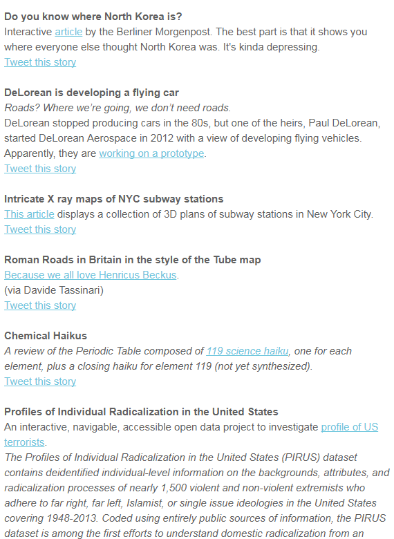 'in other news' newsletter gallery image