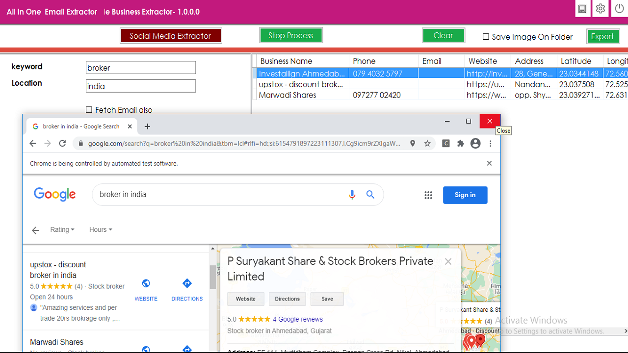 AllINONE Email Extractor And Scraper media 5