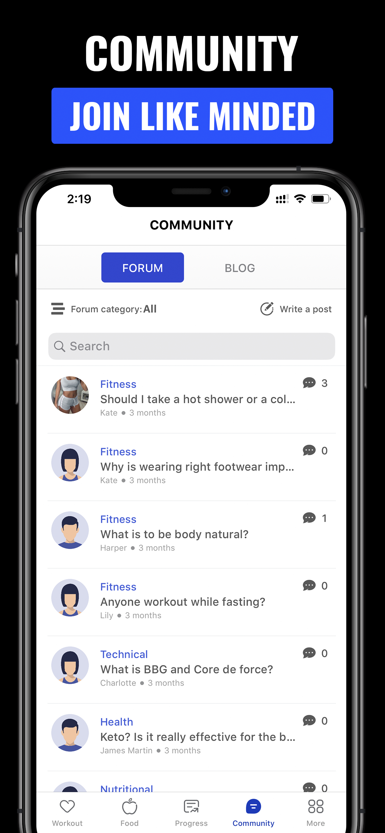 30 Day Fitness Challenge App gallery image