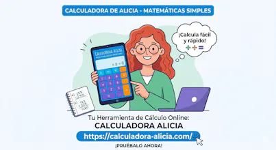 Calculadora Alicia 2026 gallery image