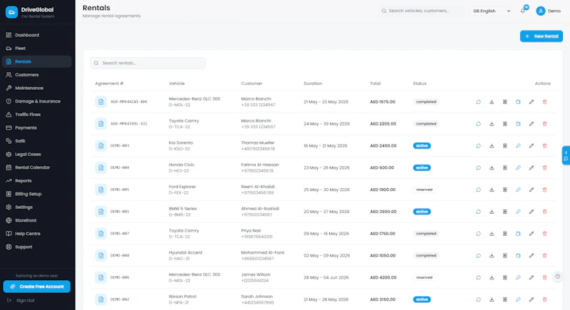 Driveglobal screenshot 2