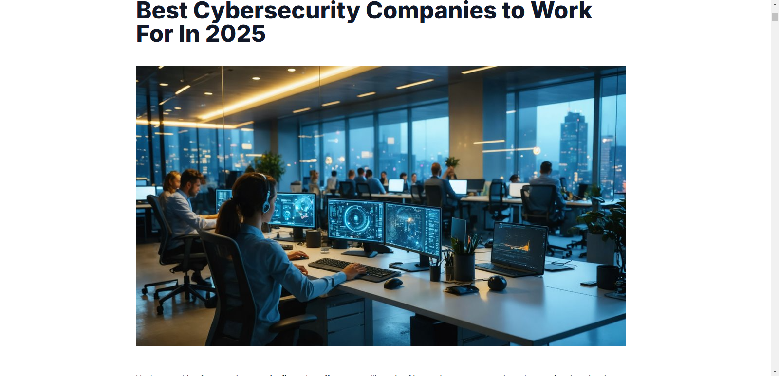 Média Cyber Security Jobs HQ 3