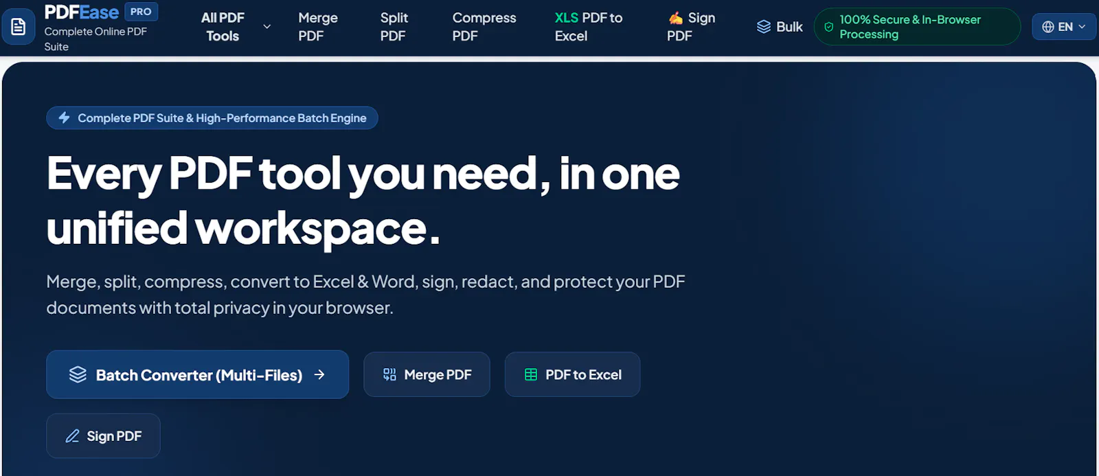 PDFEase screenshot 1