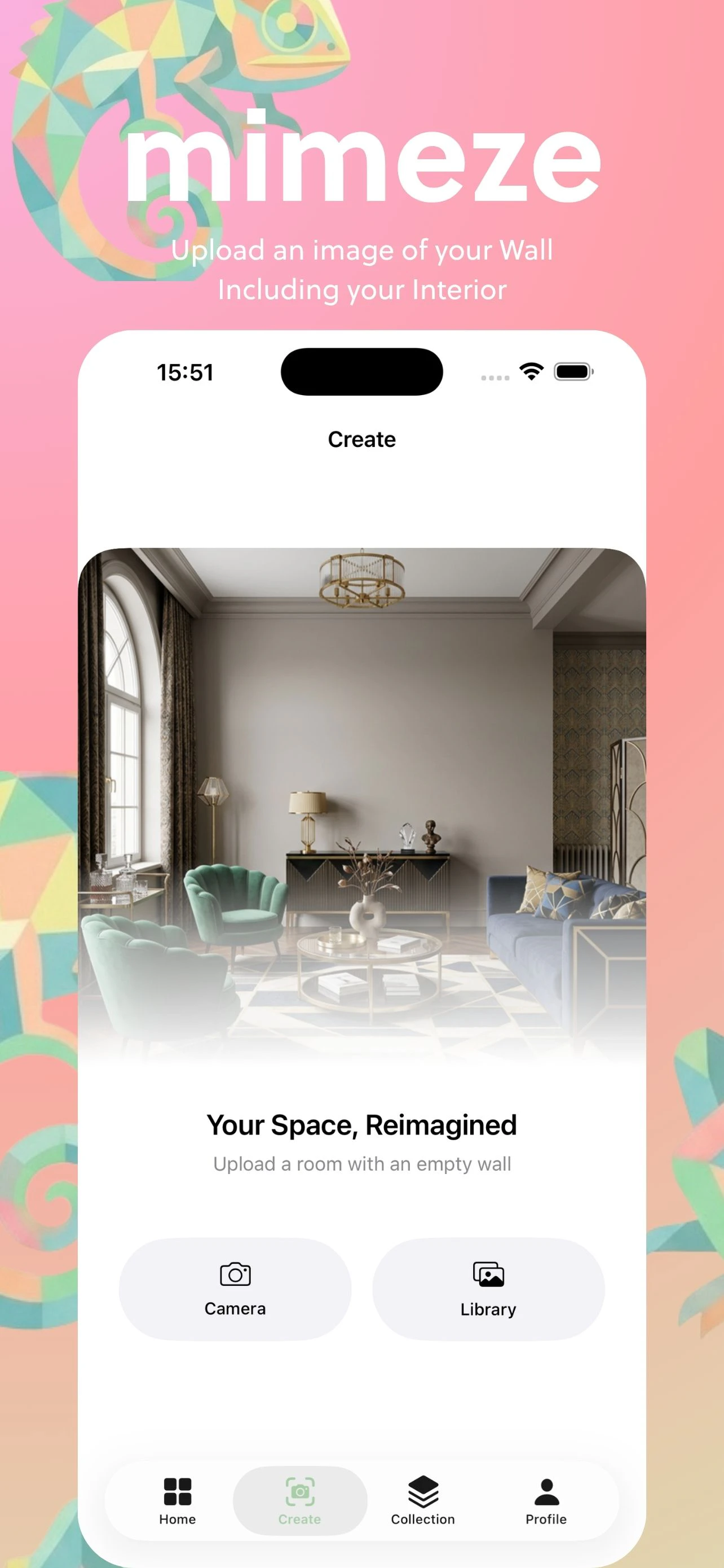 mimeze — Wall Art, Made for Your Space. screenshot 2