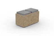 Gablok DIY Wood Block House Kit gallery image