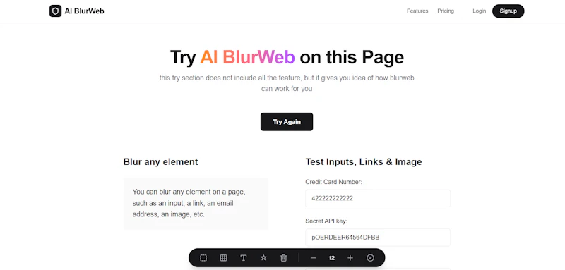 Ai Blurweb screenshot 5