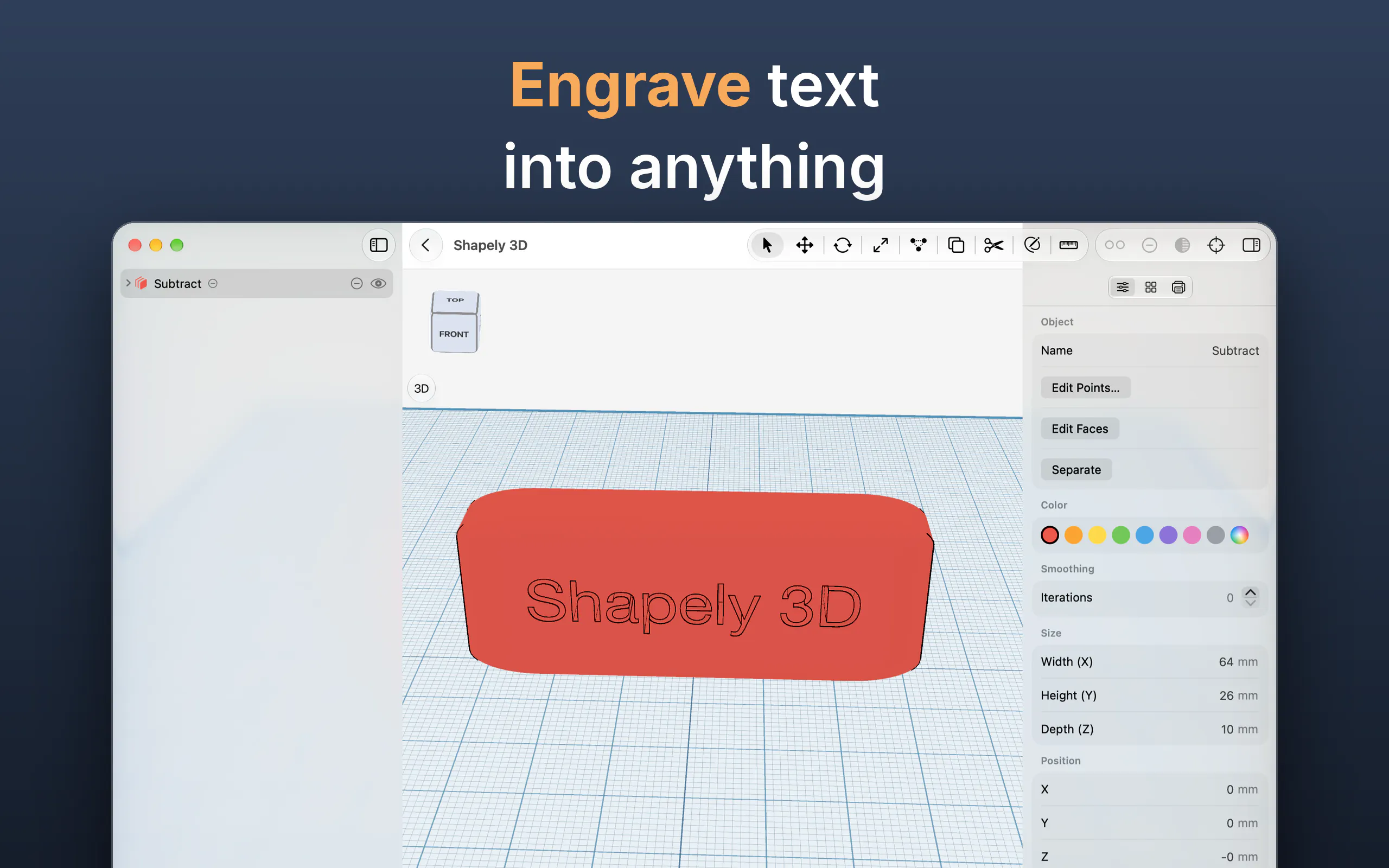 Shapely 3D gallery image