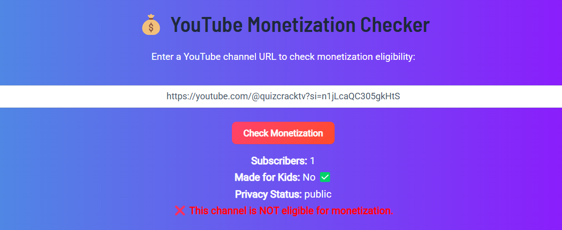 YT Tools Hub - Extrahieren Sie YouTube -Tags, prüft die Monetarisierung, laden Sie Logos herunter. Medien 2