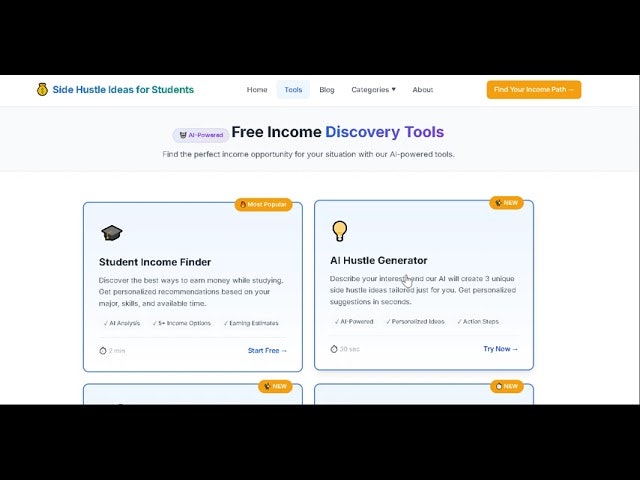 Side Hustle Ideas for Students gallery image