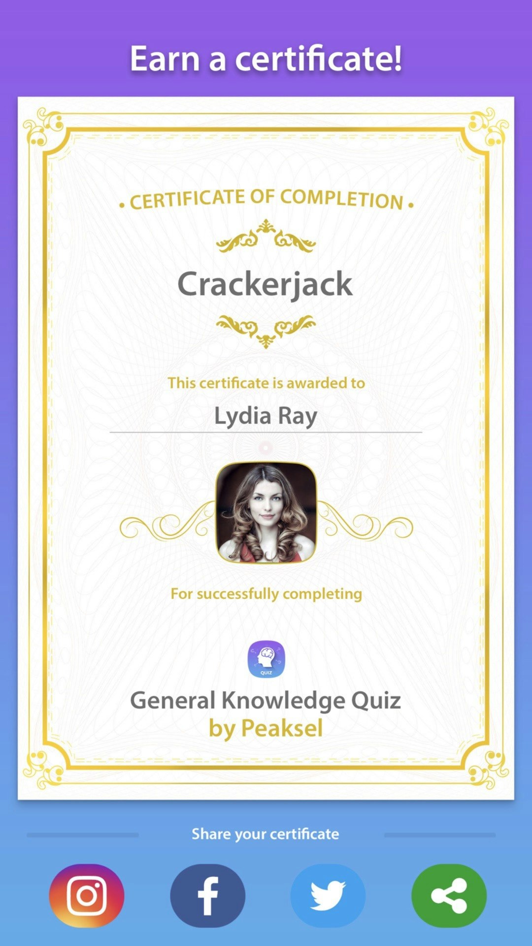 General Knowledge Quiz gallery image