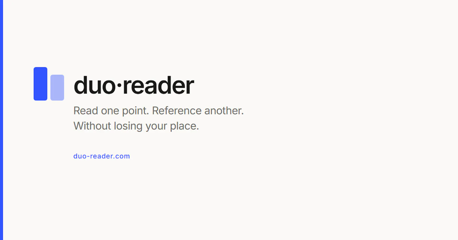 duo·reader— split view for long docs screenshot 5