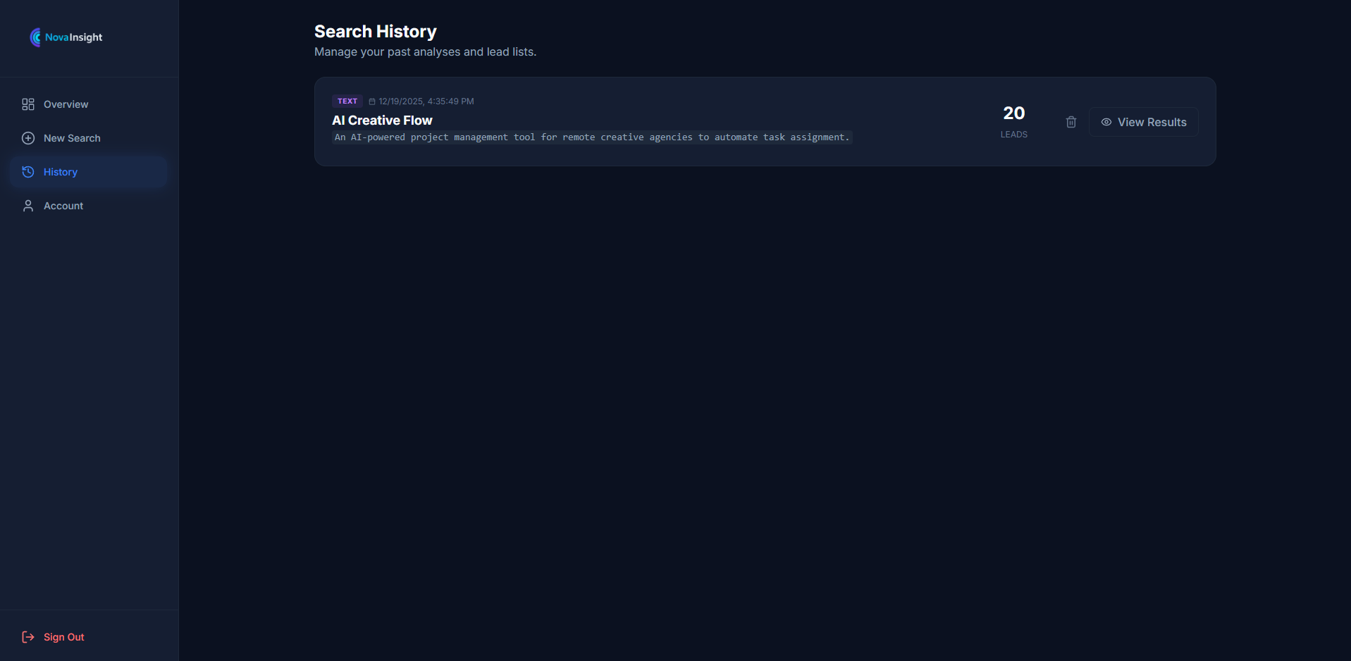 NovaInsight gallery image