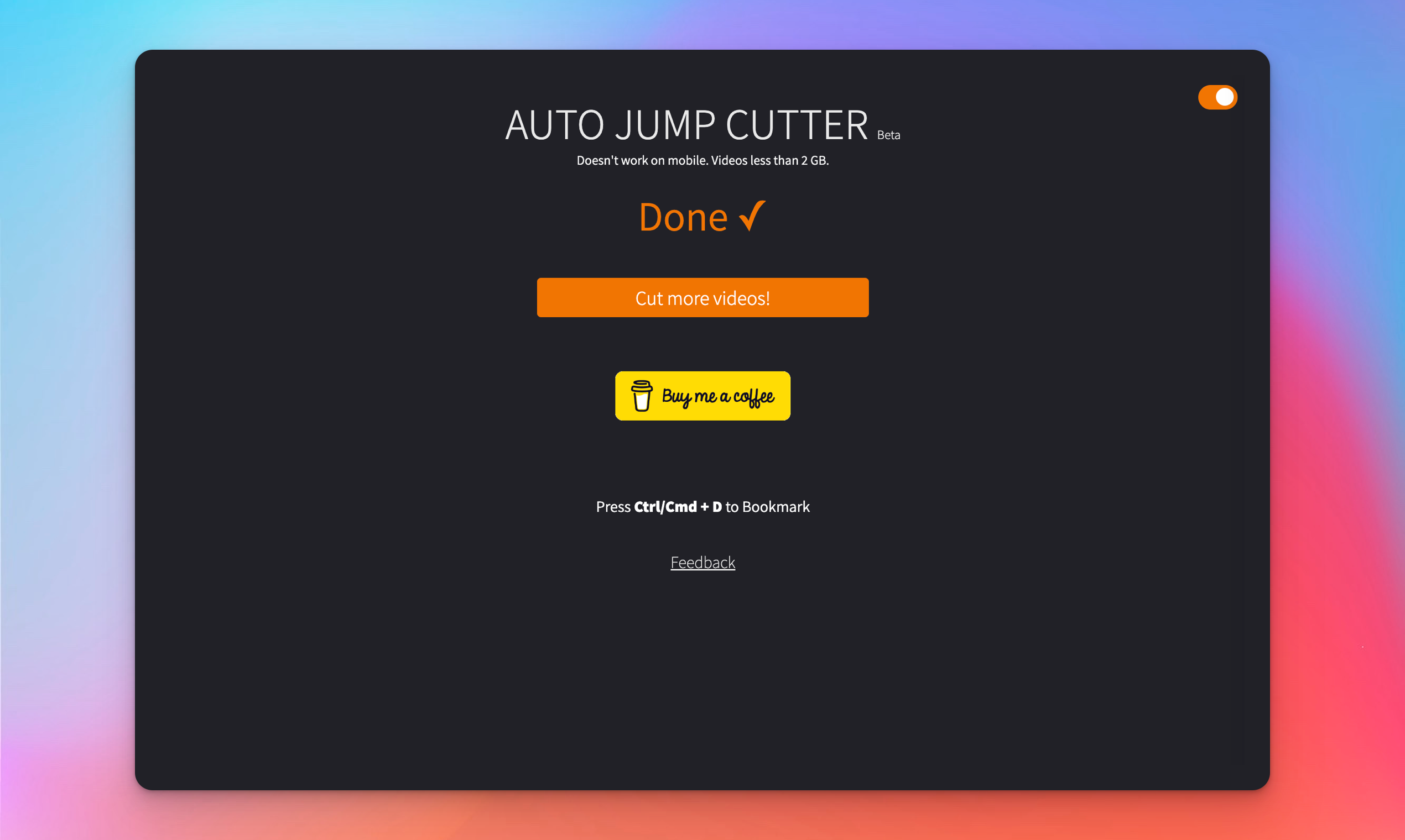 Auto Jump Cutter media 4