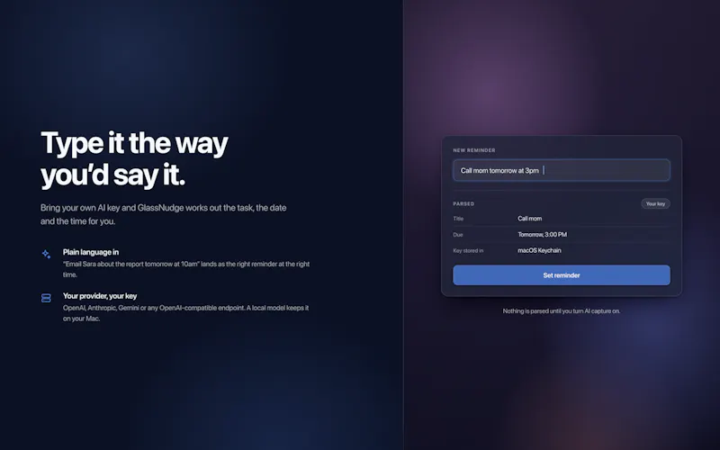 GlassNudge screenshot 4